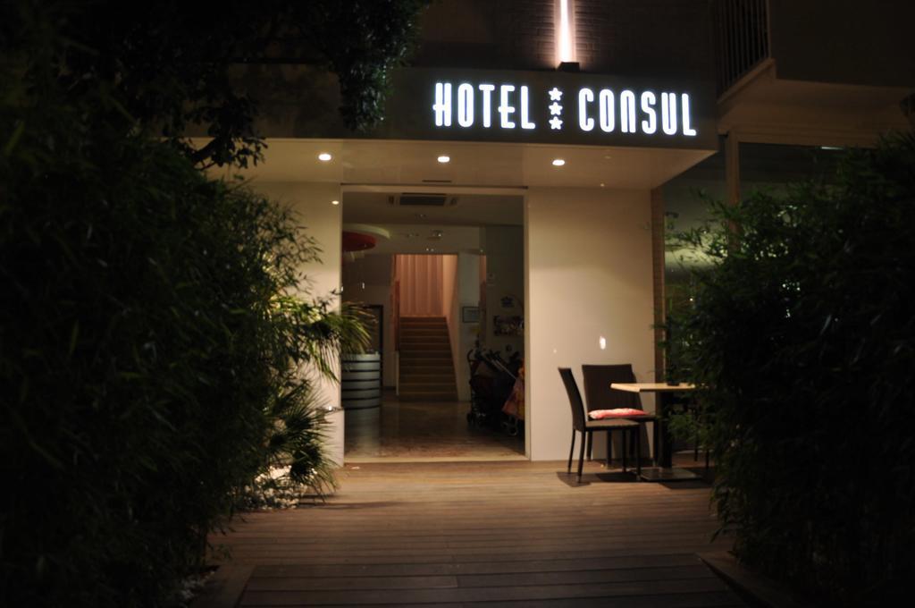 Hotel Consul - Family Hotel Riccione Eksteriør billede